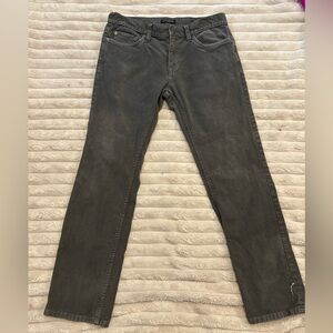 Banana Republic Men's Straight Jeans in Charcoal